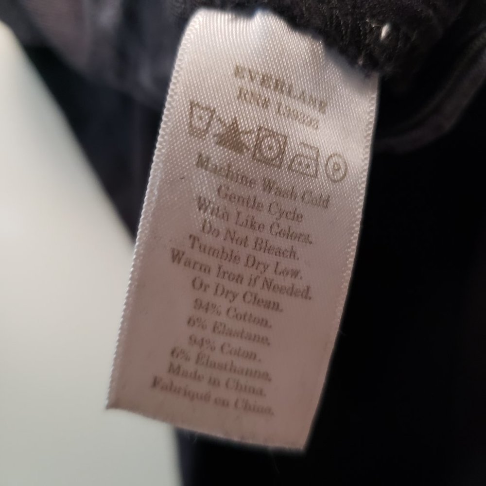 Everlane Black Side Zipper Ankle Pants 4 - Picture 7 of 9